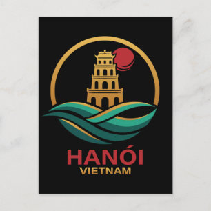 Hanoi Vietnam Southeast Asia Postcard