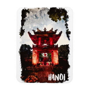Hanoi Vietnam Temple of Literature Magnet