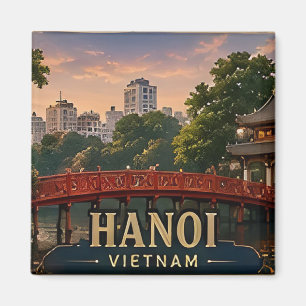 🧲 Hanoi Vietnam Travel Keepsake For Visitors 🧲 Magnet