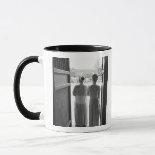 Hanoi Vietnam, Women in Traditional Dress Temple Mug