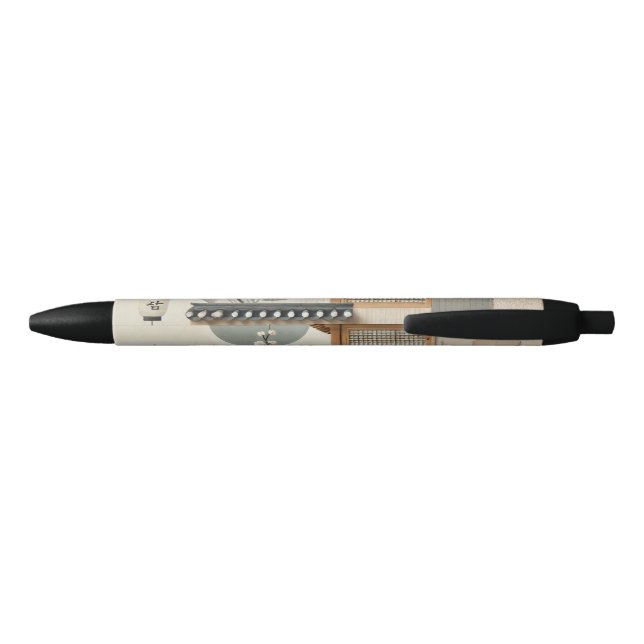 Hanok Black Ink Pen (Back)