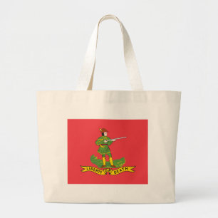 Hanover Associators Flag T-Shirts Large Tote Bag
