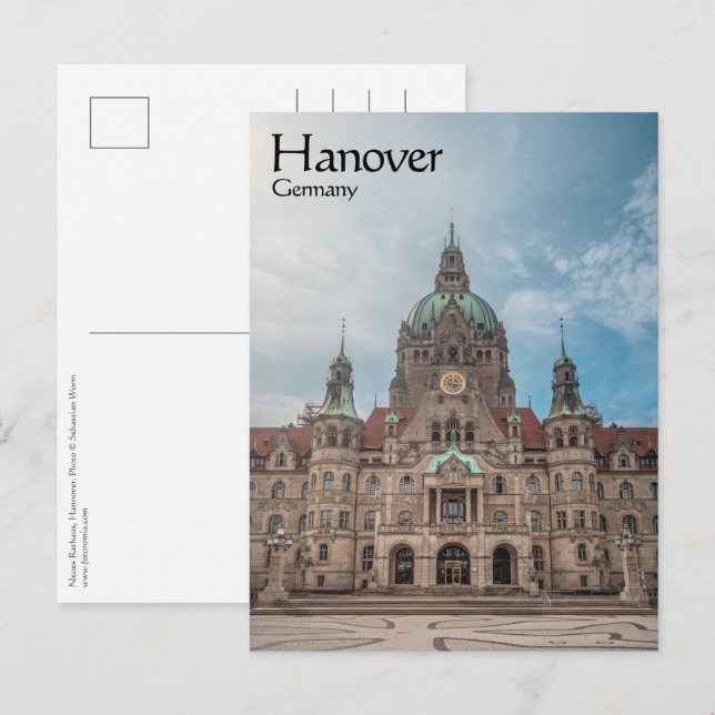 Hanover Germany Postcard (Front/Back)