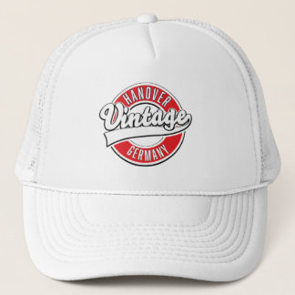 Hanover Germany vintage style logo. Trucker Hat