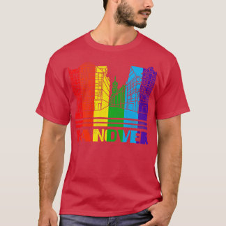Hanover Pride  Hanover LGBT Gift LGBTQ Supporter T T-Shirt