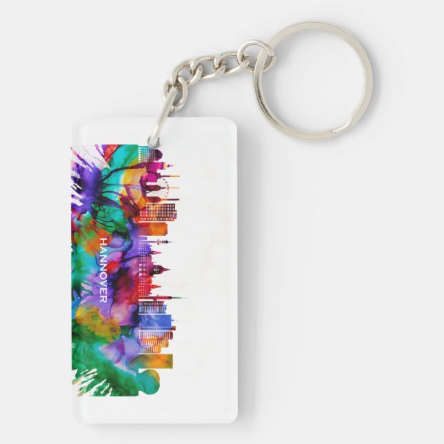 Hanover Skyline Key Ring (Back)