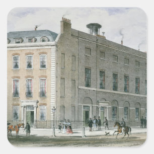 Hanover Square Rooms for Concerts Square Sticker