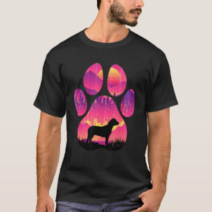 Hanoverian Scenthound Paw Mum Dad Dog  Women Men T-Shirt