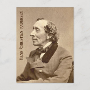 Hans Christian Andersen postcard