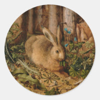 Hans Hoffmann A Hare In The Forest