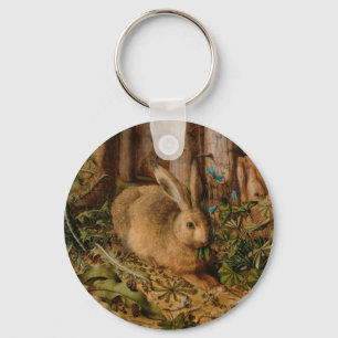 Hans Hoffmann A Hare In The Forest Key Ring
