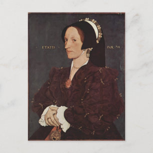 Hans Holbein- Portrait of Margaret Wyatt, Lady Lee Postcard