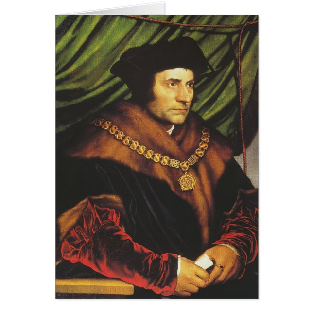 Hans Holbein - Portrait of Sir Thomas More (Front)