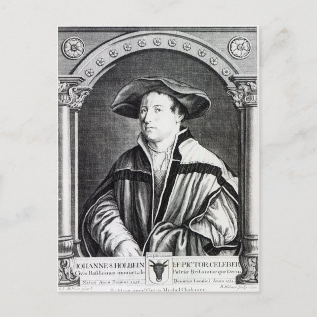 Hans Holbein the Younger Postcard (Front)