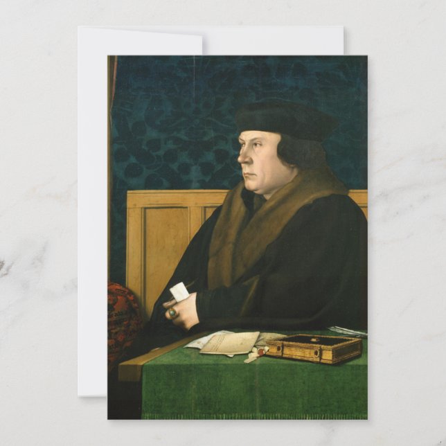 Hans Holbein the Younger - Thomas Cromwell Invitation (Front)