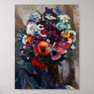 Hans Muller-Dachau Bouquet of Summer Flowers Poster