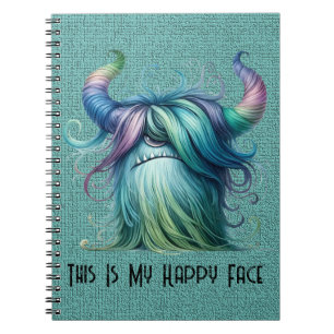 Hans - One-eyed Monster - Custom Spiral Notebook