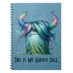 Hans - One-eyed Monster - Custom Spiral Notebook
