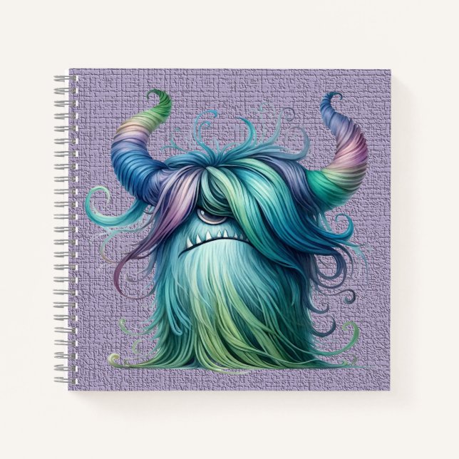 Hans - One-eyed Monster Spiral Notebook (Front)