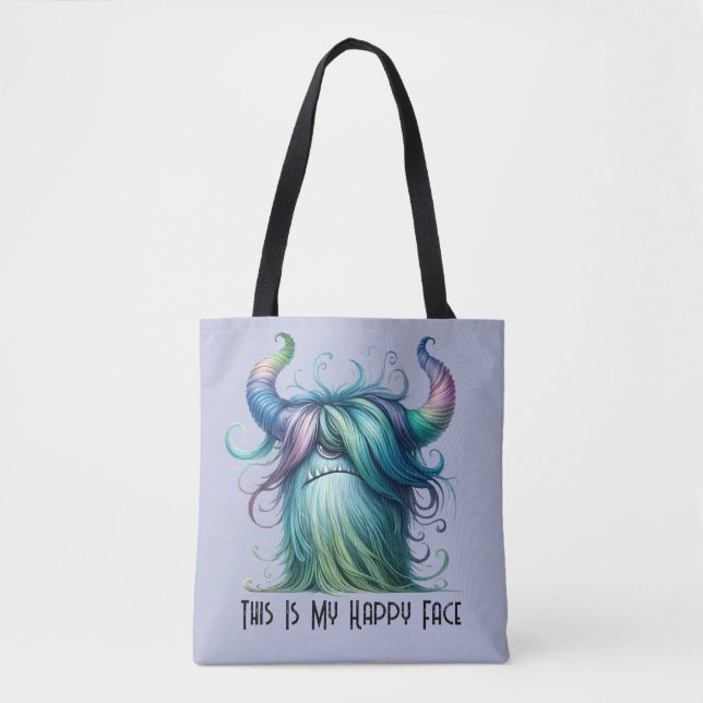 Hans - One-eyed Monster Tote Bag (Front)