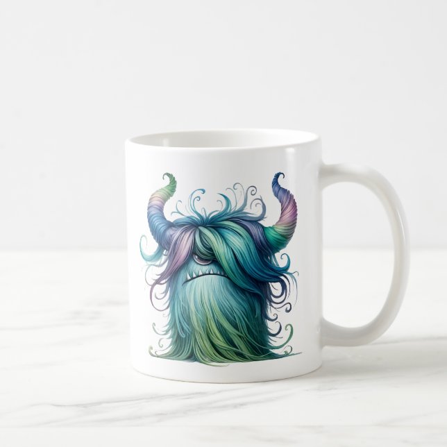Hans - Whimsical One-eyed Monster Mug (Right)