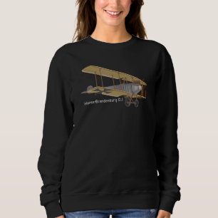 Hansa Brandenburg Di German Ww1 Fighter Biplane Di Sweatshirt