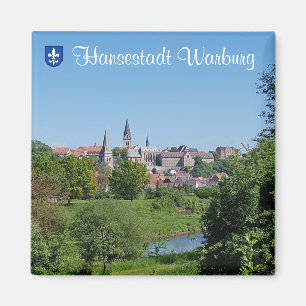 Hanseatic city of Warburg Magnet