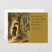 Hansel and Gretel  CC0207 Fairy Tale Postcard (Front/Back)