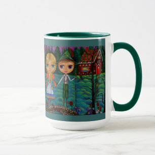 Hansel and Gretel Find the Gingerbread House Mug