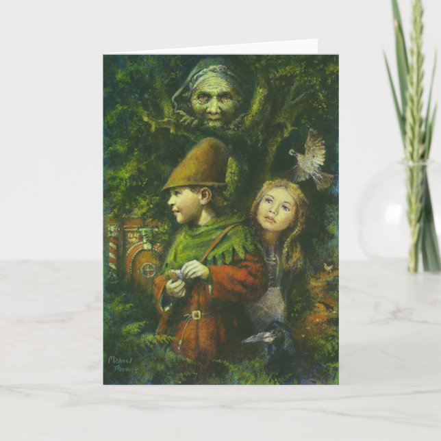 Hansel And Gretel Greetings Card (Front)