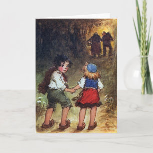 Hansel and Gretel Head Into the Woods Card