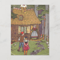 Hansel and Gretel, Vintage Fairy Tale by Hauman