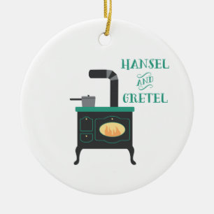 Hansel & Gretel Ceramic Tree Decoration