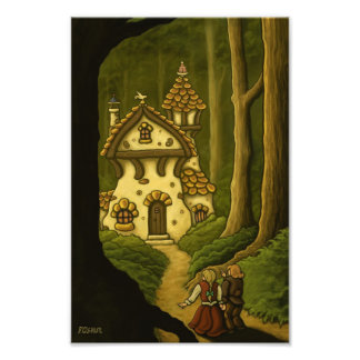 hansel & gretel fairytale photo print