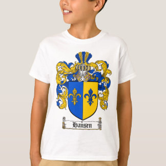 HANSEN FAMILY CREST -  HANSEN COAT OF ARMS T-Shirt