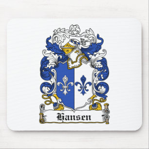 Hansen Family Crest Mouse Mat
