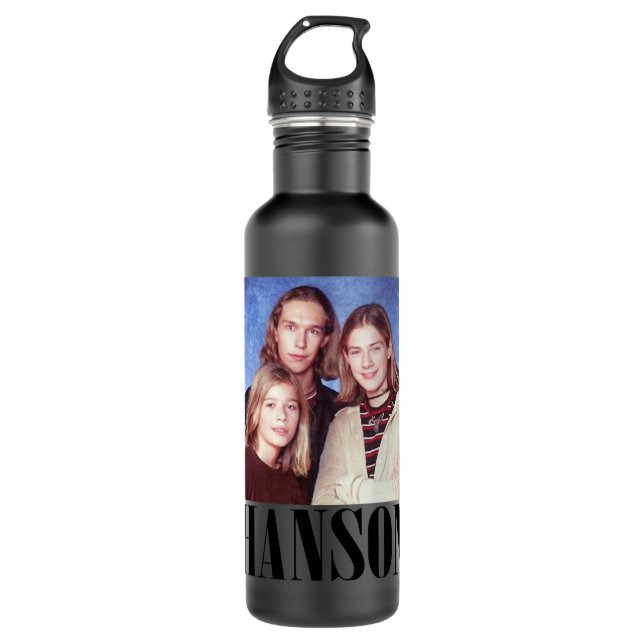 HANSON Classic T Shirt 710 Ml Water Bottle (Front)