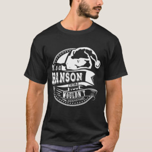 Hanson- Hat Xmas Personalised Name T-Shirt