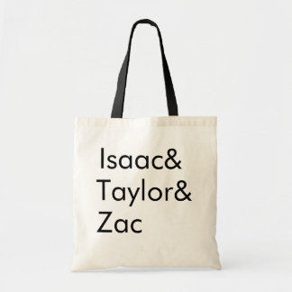 Hanson - Isaac&Taylor&Zac Tote Bag