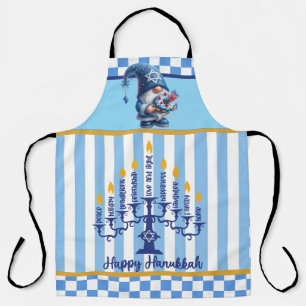 Hanukkah All-Over Print Apron