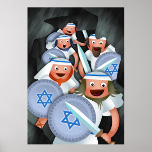 Hanukkah and the Maccabees Poster