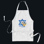 Hanukkah apron - choose style<br><div class="desc">Happy Hanukkah! See my store for more items with this print.</div>
