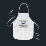 Hanukkah Apron Kids Personalise<br><div class="desc">Hanukkah personalised child's apron.</div>