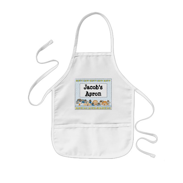 Hanukkah Apron Kids Personalise (Front)