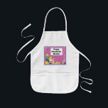 Hanukkah Apron Kids Personalise<br><div class="desc">Personalised Kids Hanukkah apron. Great for the holidays!</div>