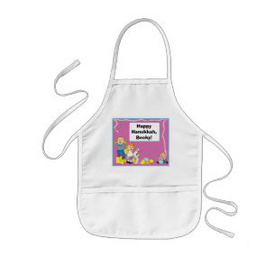 Hanukkah Apron Kids Personalise