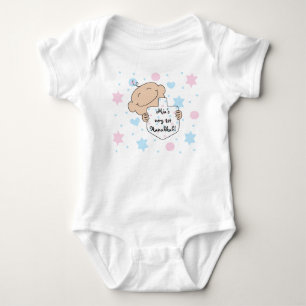 Hanukkah Baby Girl's Jersey Body Suit Bodysuit