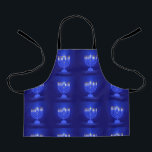 Hanukkah Blue Small Medium Large All Ages Apron<br><div class="desc">Hanukkah Blue Small Medium Large All Ages Apron</div>