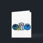 Hanukkah Bowling Chanukah Jewish Bowler Women Kids Card<br><div class="desc">Hanukkah Bowling Chanukah Jewish Bowler Women Kids Men Youth</div>