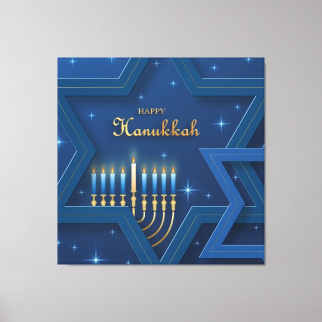 Hanukkah Canvas Print (Front)